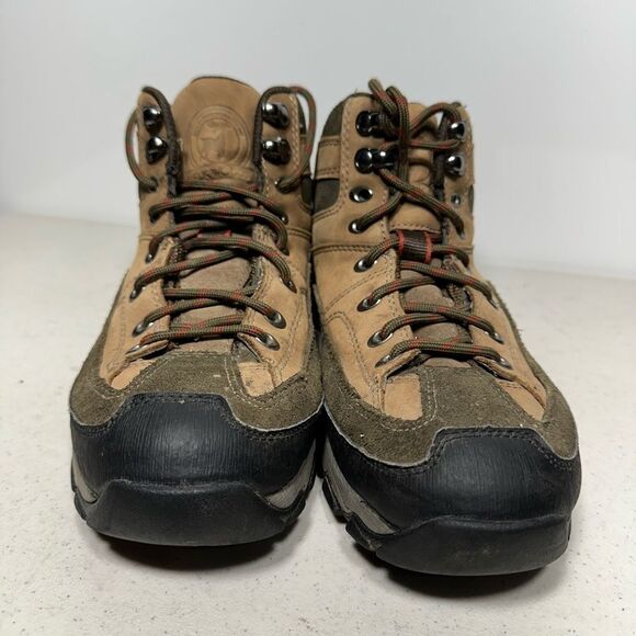 Elk Woods, Summit Brown Outdoor Rugged Trail Hiking Boots, US Men's 7,5 - Picture 2 of 7